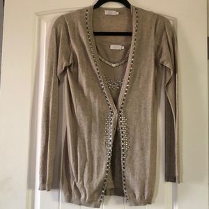 Cashmere shirt and sweater